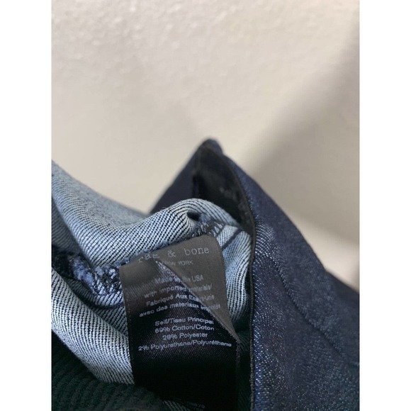 Rag & Bone Denim Chambray Ankle Pants Size 2 - Picture 5 of 5